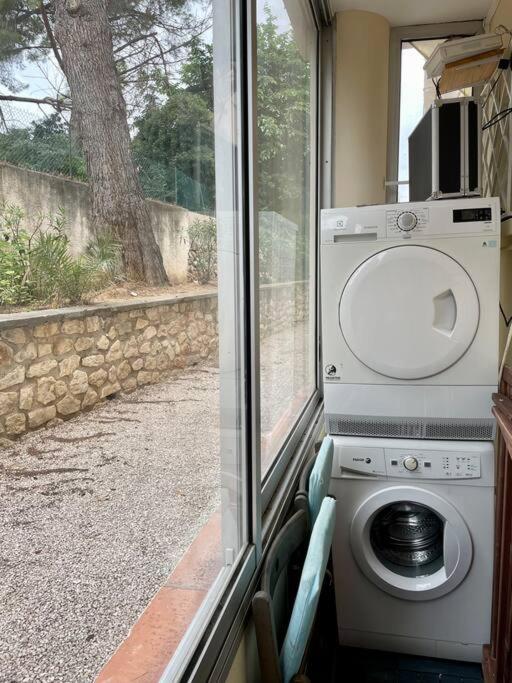Au Coeur Et Au Calme De Bandol, Parking Et Climatisation Apartment ภายนอก รูปภาพ
