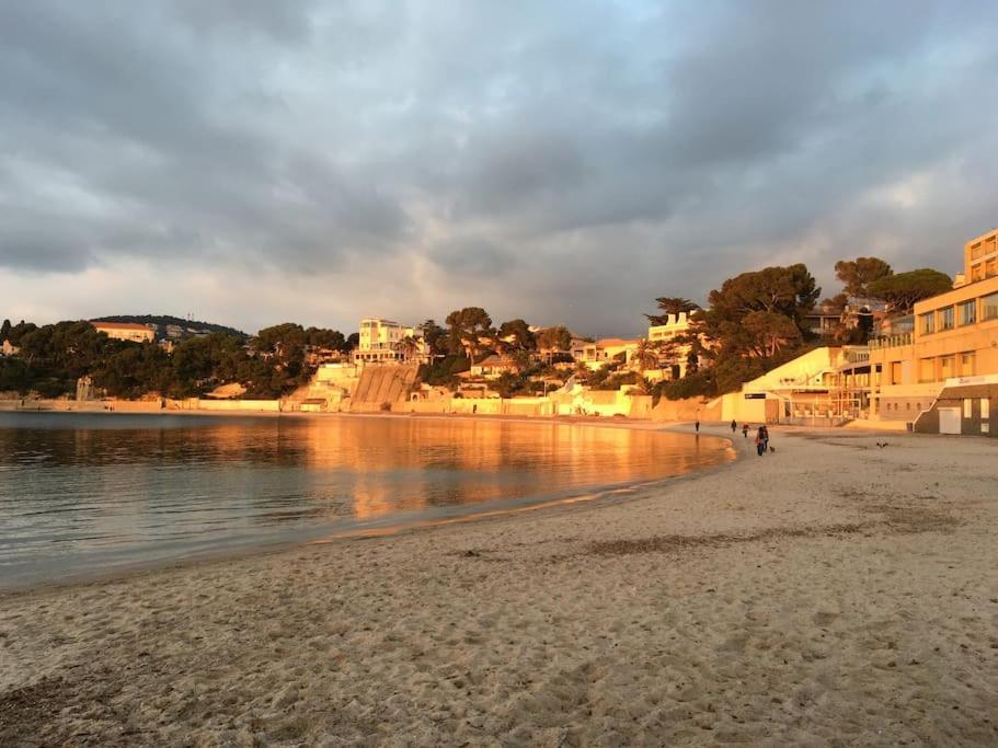 Au Coeur Et Au Calme De Bandol, Parking Et Climatisation Apartment ภายนอก รูปภาพ